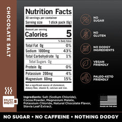 Chocolate Salt - LMNT Zero-Sugar Electrolytes